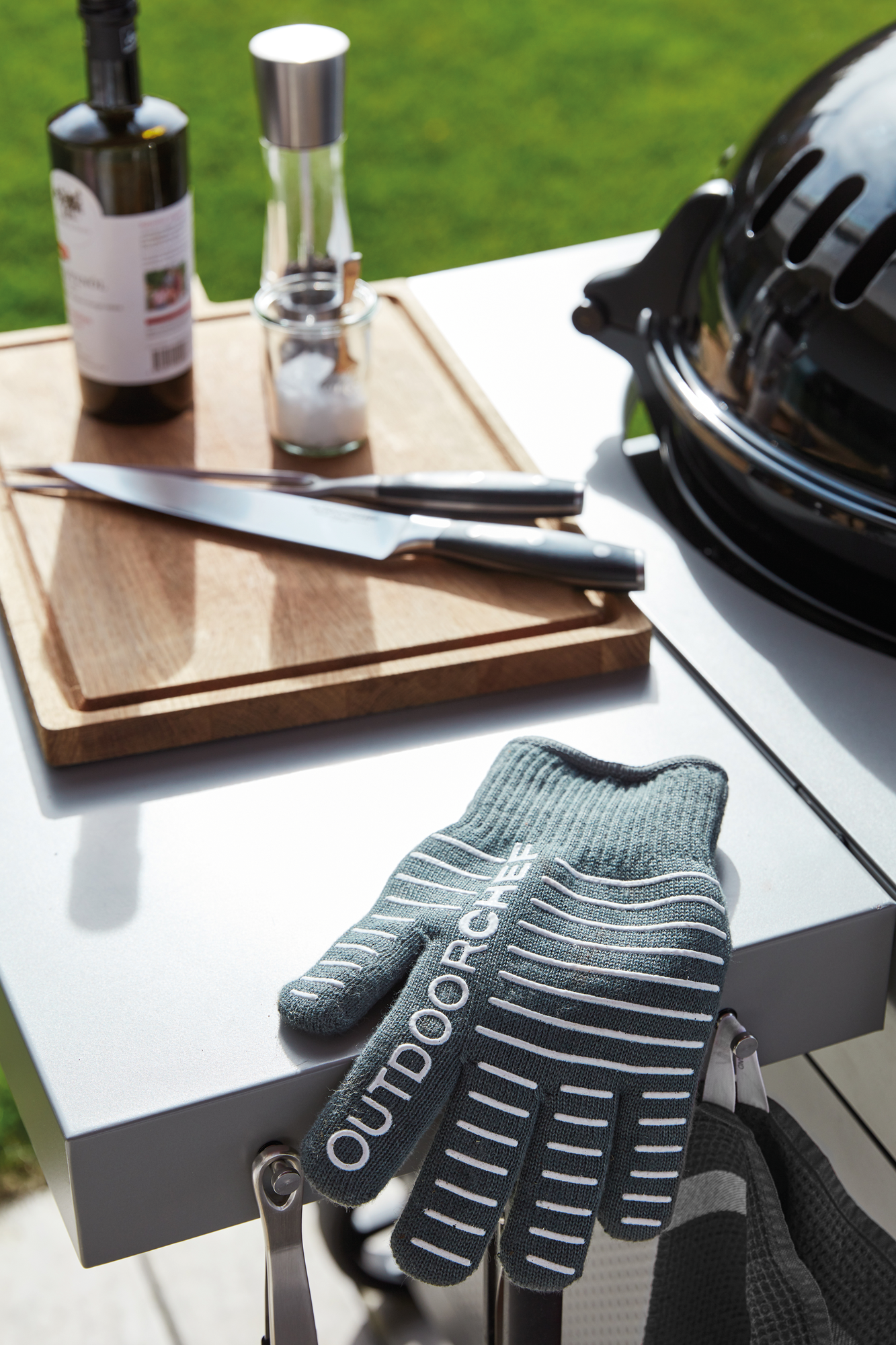 Gant de barbecue en silicone