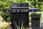Chariot BBQ avec Roulettes
